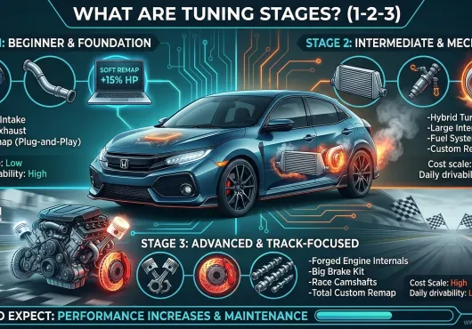What Are Stage 1, 2, and 3 Tunes?