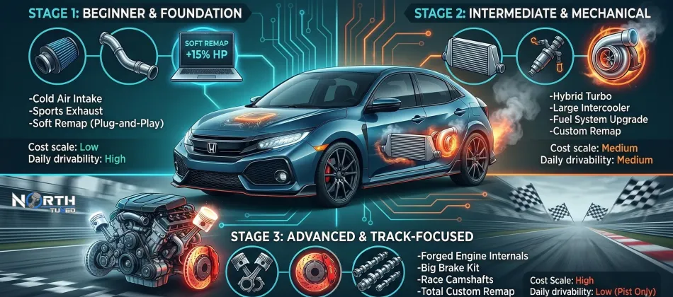 What Are Stage 1, 2, and 3 Tunes?